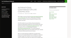 Desktop Screenshot of livecodenetwork.org
